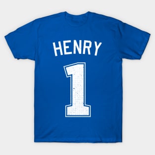 Henry Number One (1) Athletic Sports Jersey T-Shirt